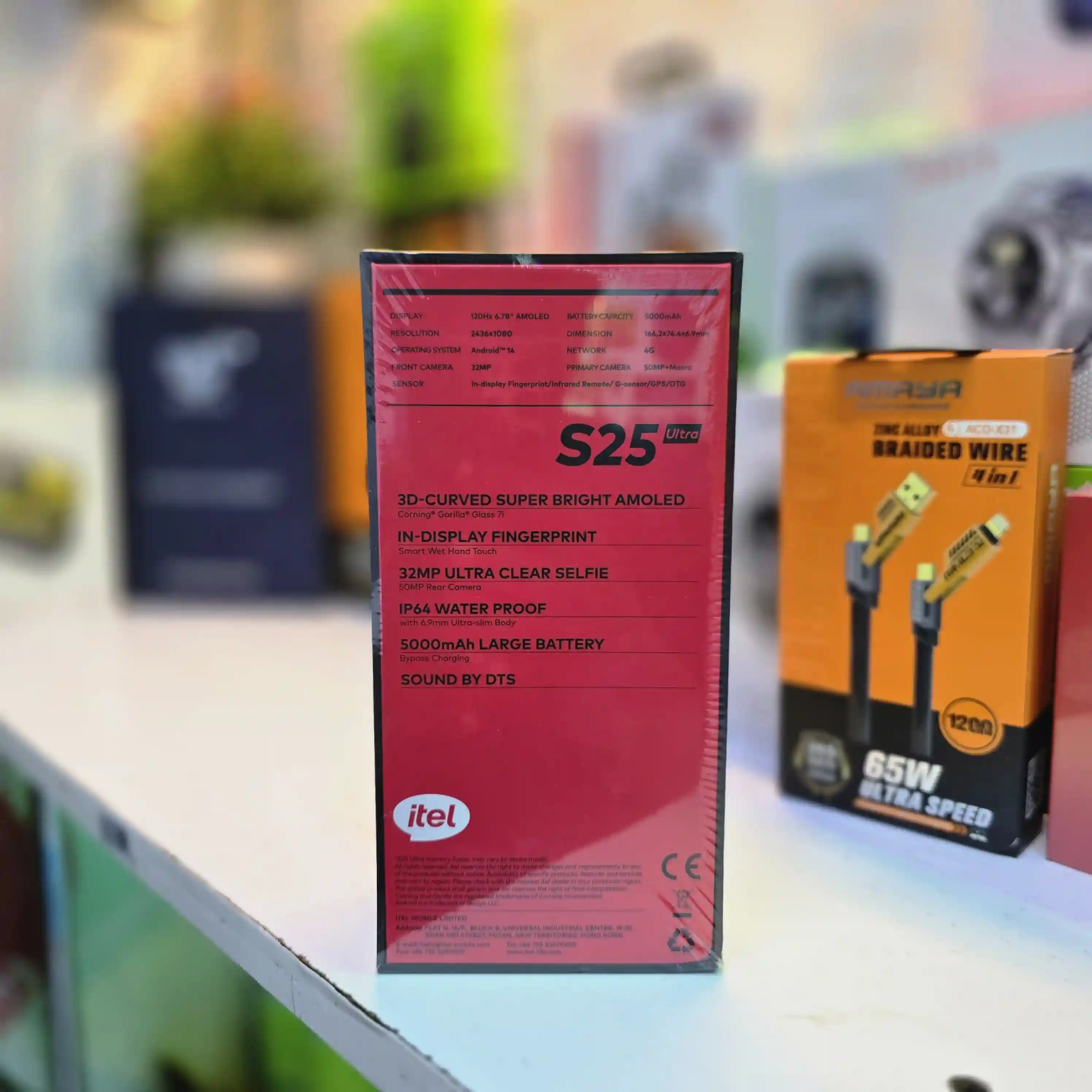 Carousel slide 1 for itel S25 Ultra 256gb+ 8gb
