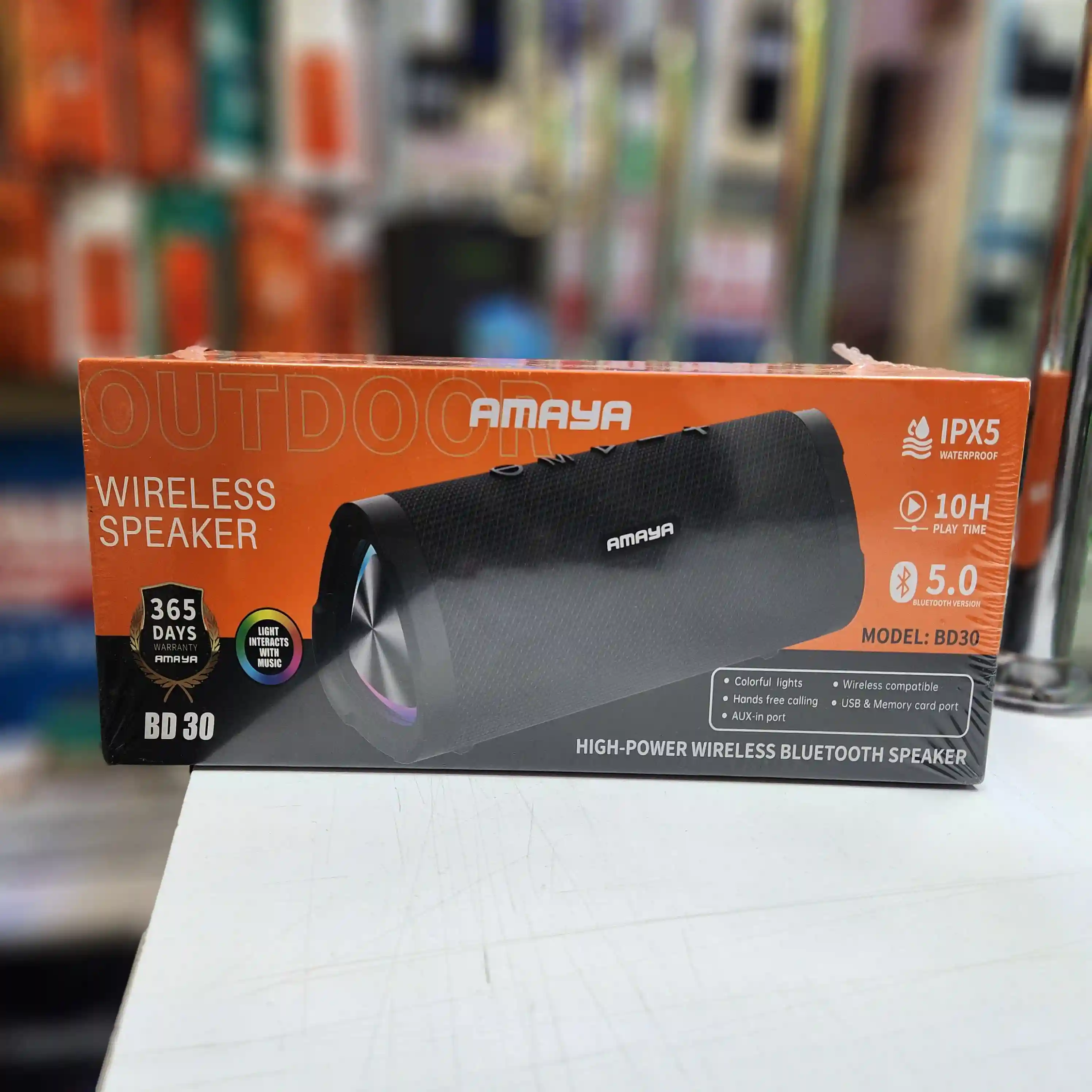 Carousel slide 0 for AMAYA PORTABLE SPEAKER. BD30