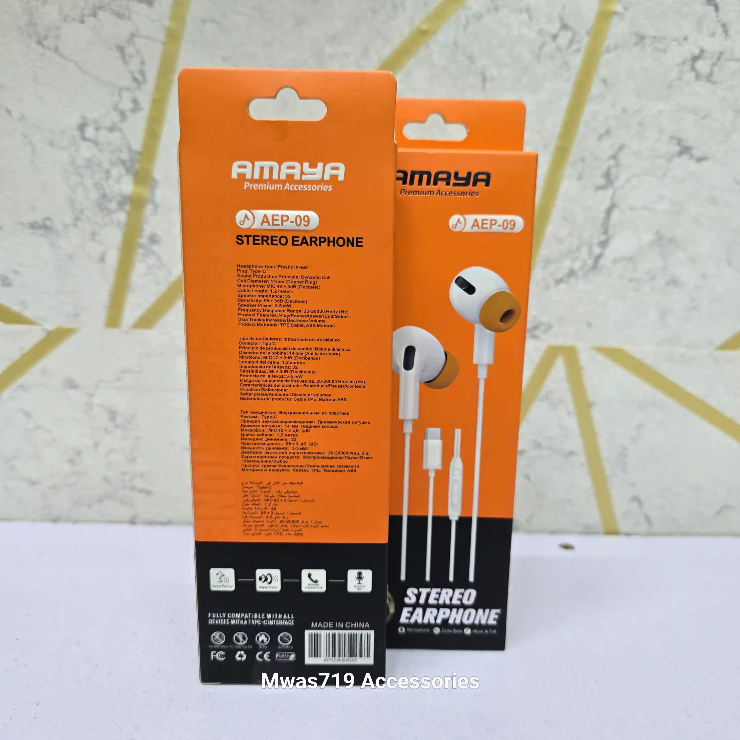 Carousel slide 1 for Amaya Type C Earphones
