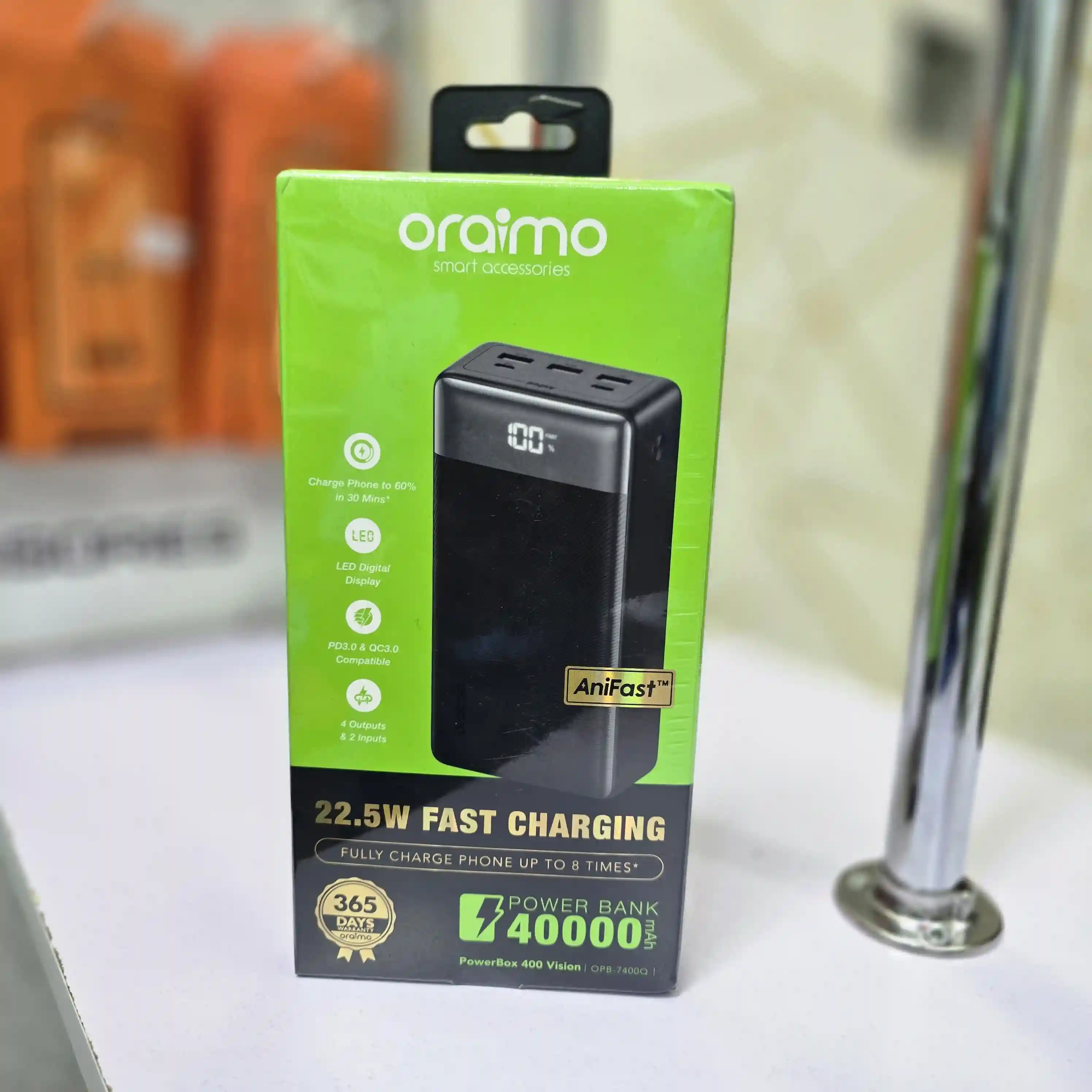 Carousel slide 0 for Oraimo Powerbox 400 Vision