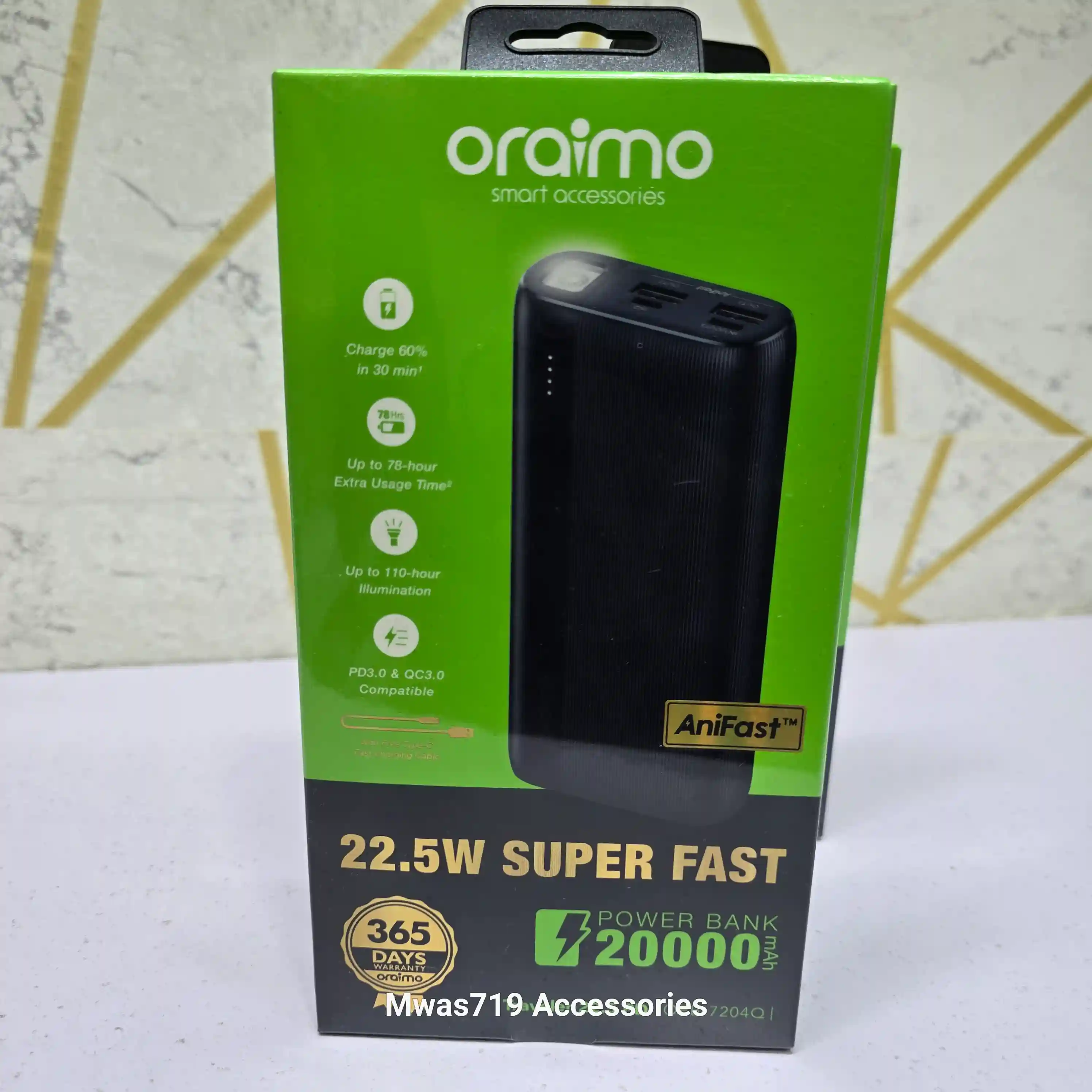 Carousel slide 0 for Oraimo Traveller 22.5 PD