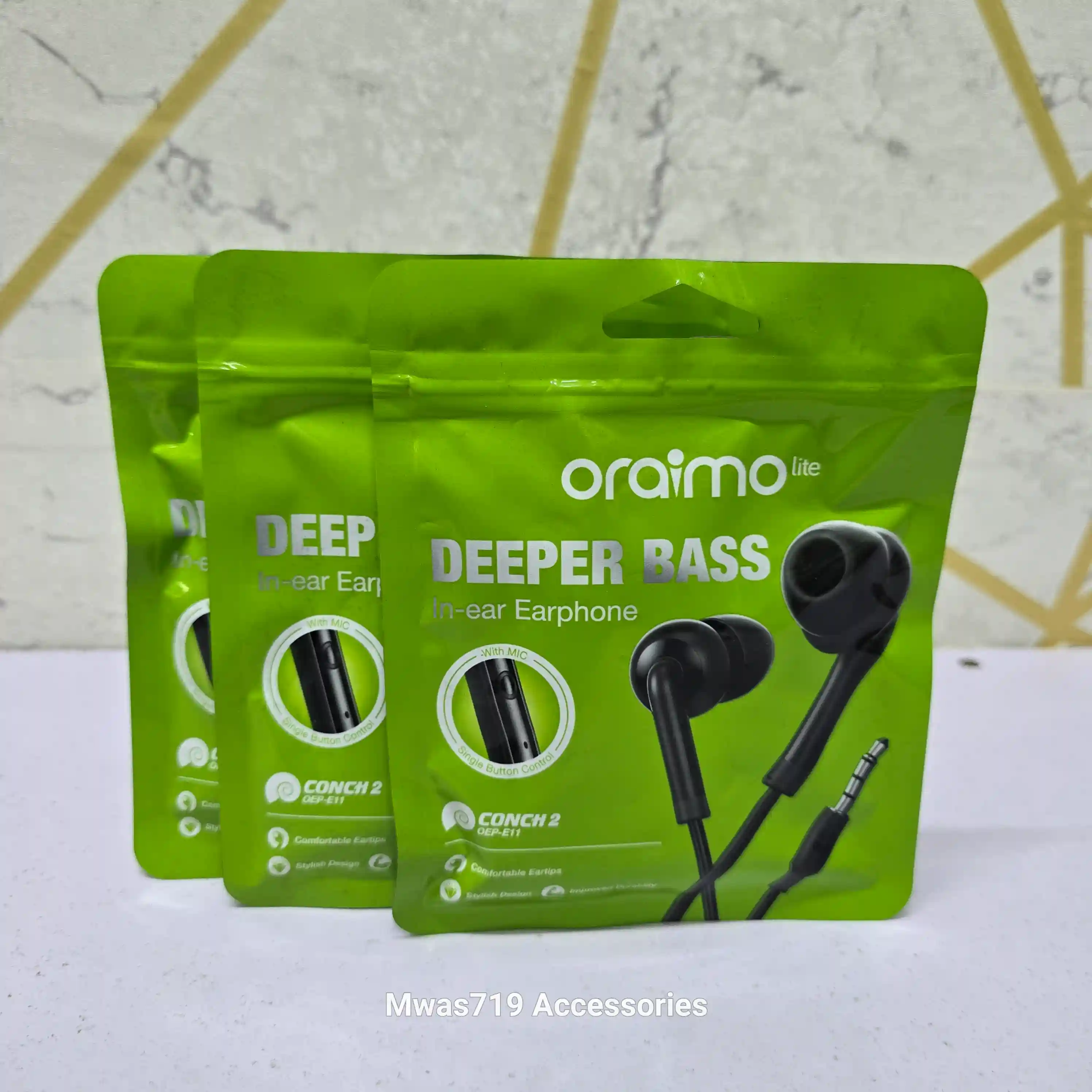 Carousel slide 0 for Oraimo Conch 2 earphones 