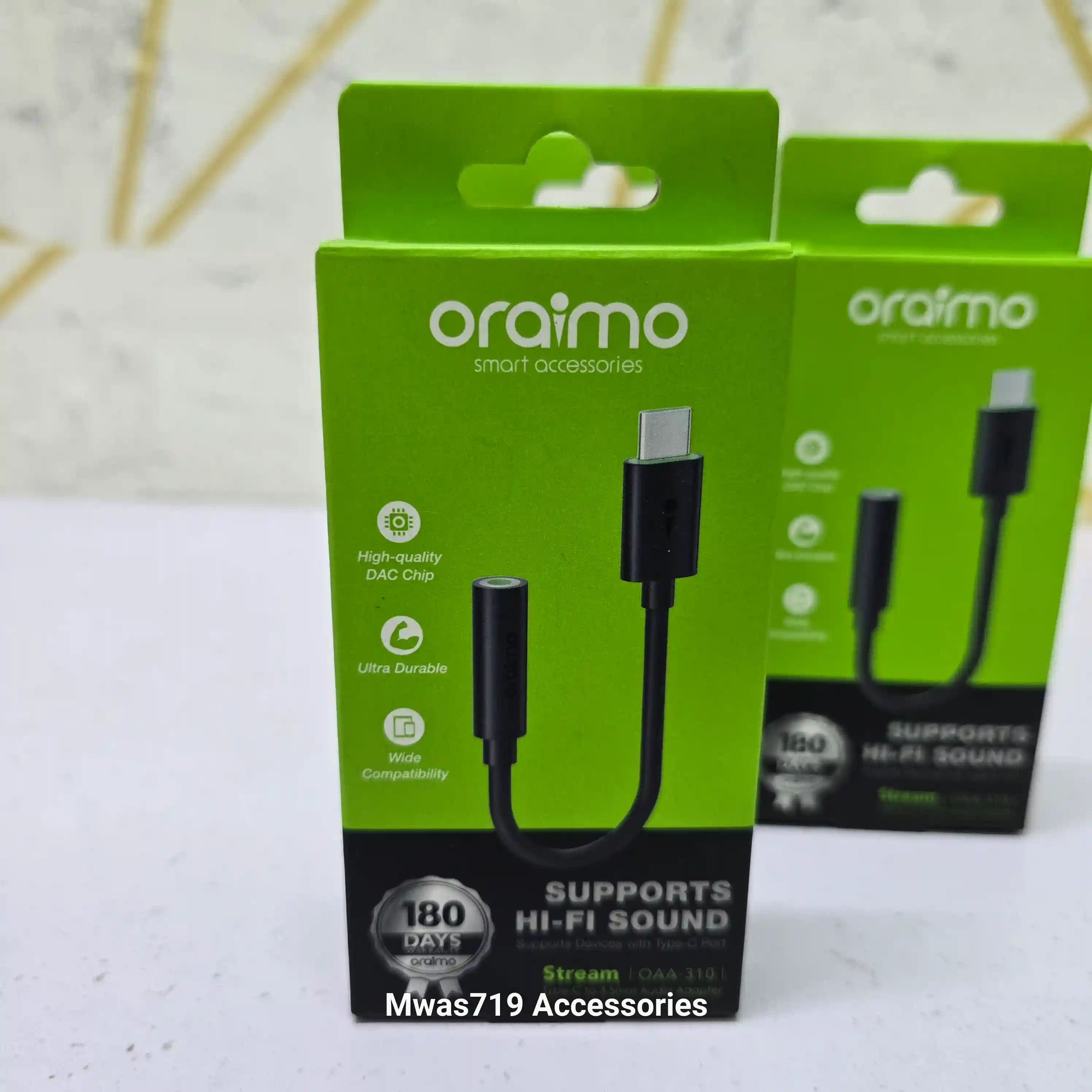 Carousel slide 0 for Oraimo Type C to 3.5mm connector 