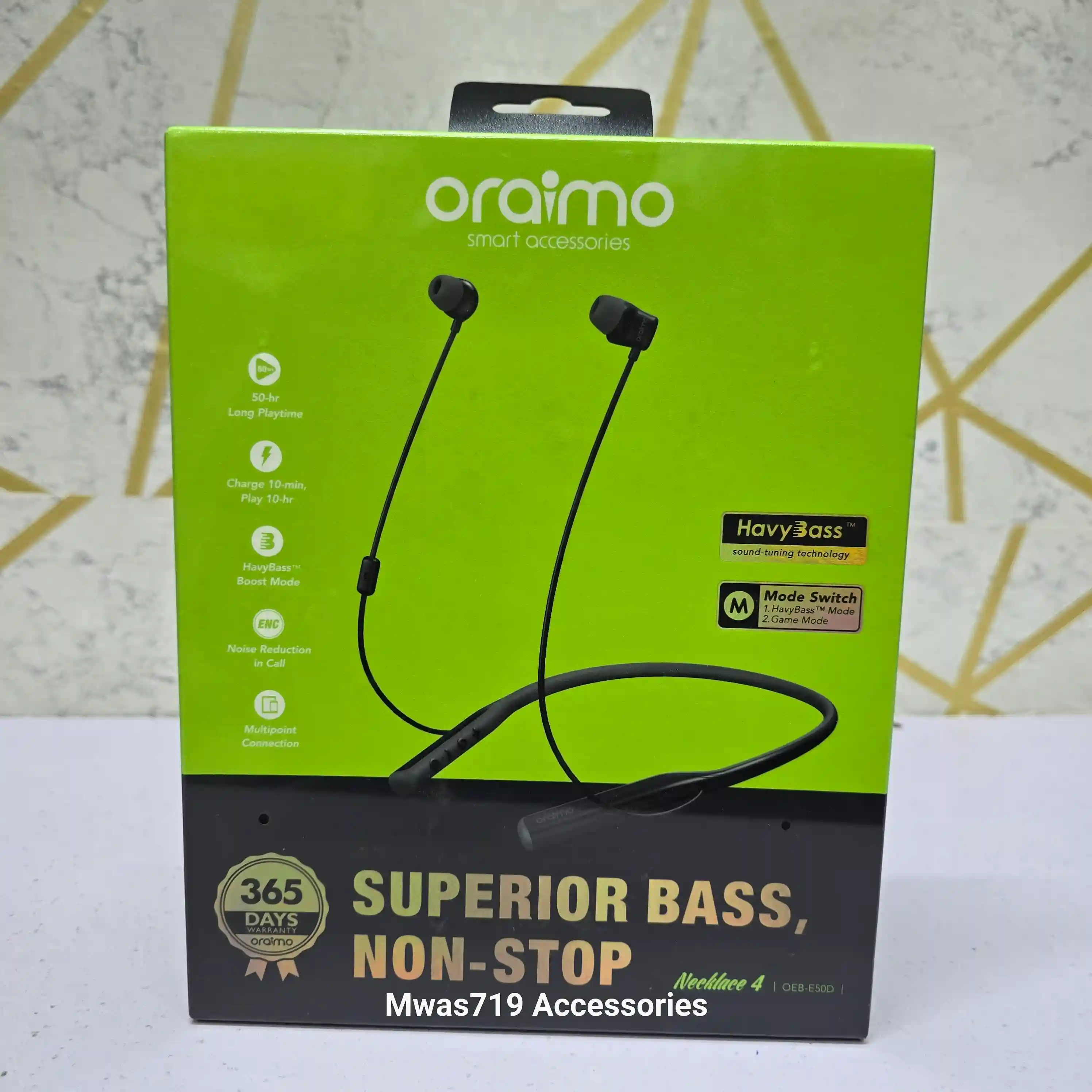 Carousel slide 0 for Oraimo Necklace 4