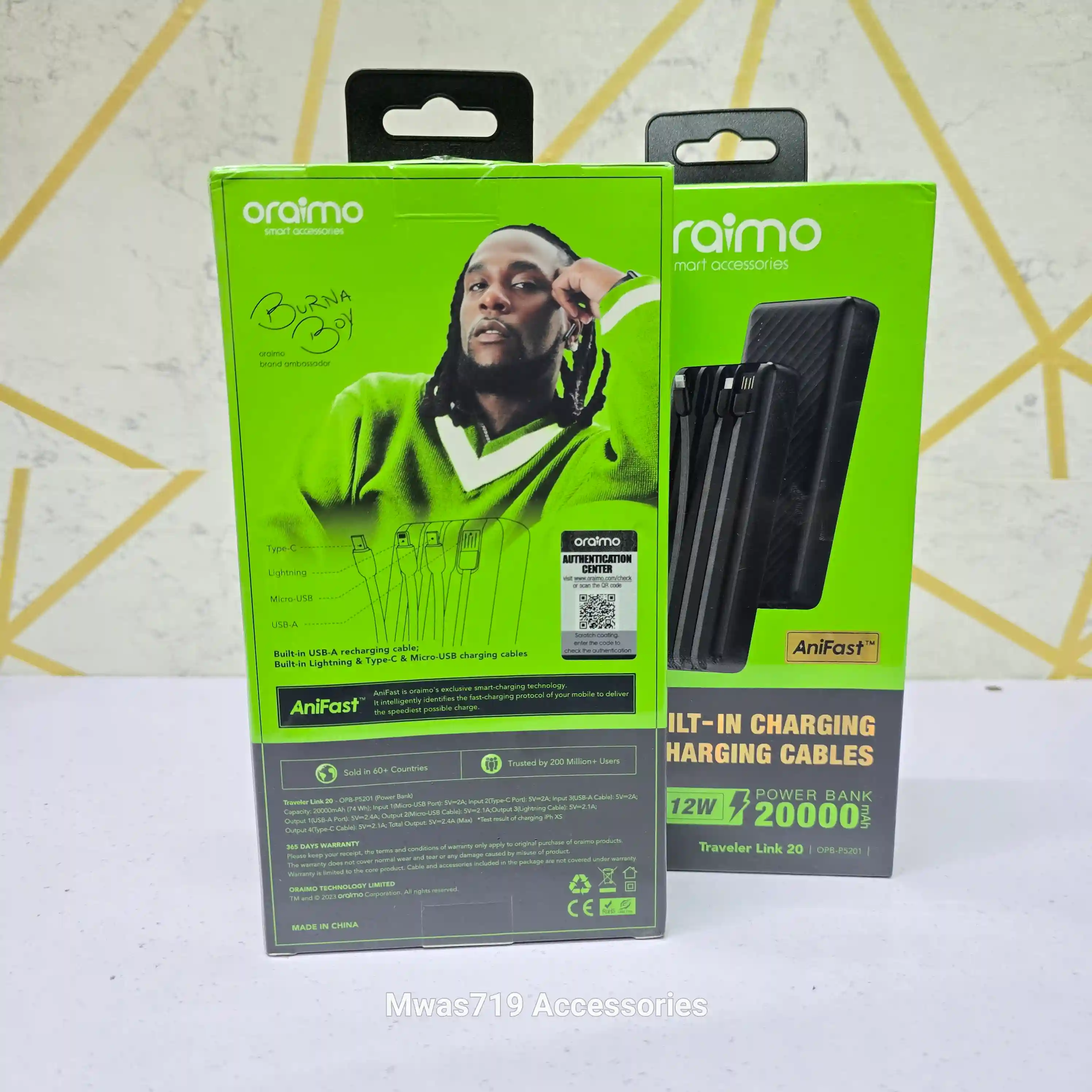 Carousel slide 3 for Oraimo Traveller Link 20