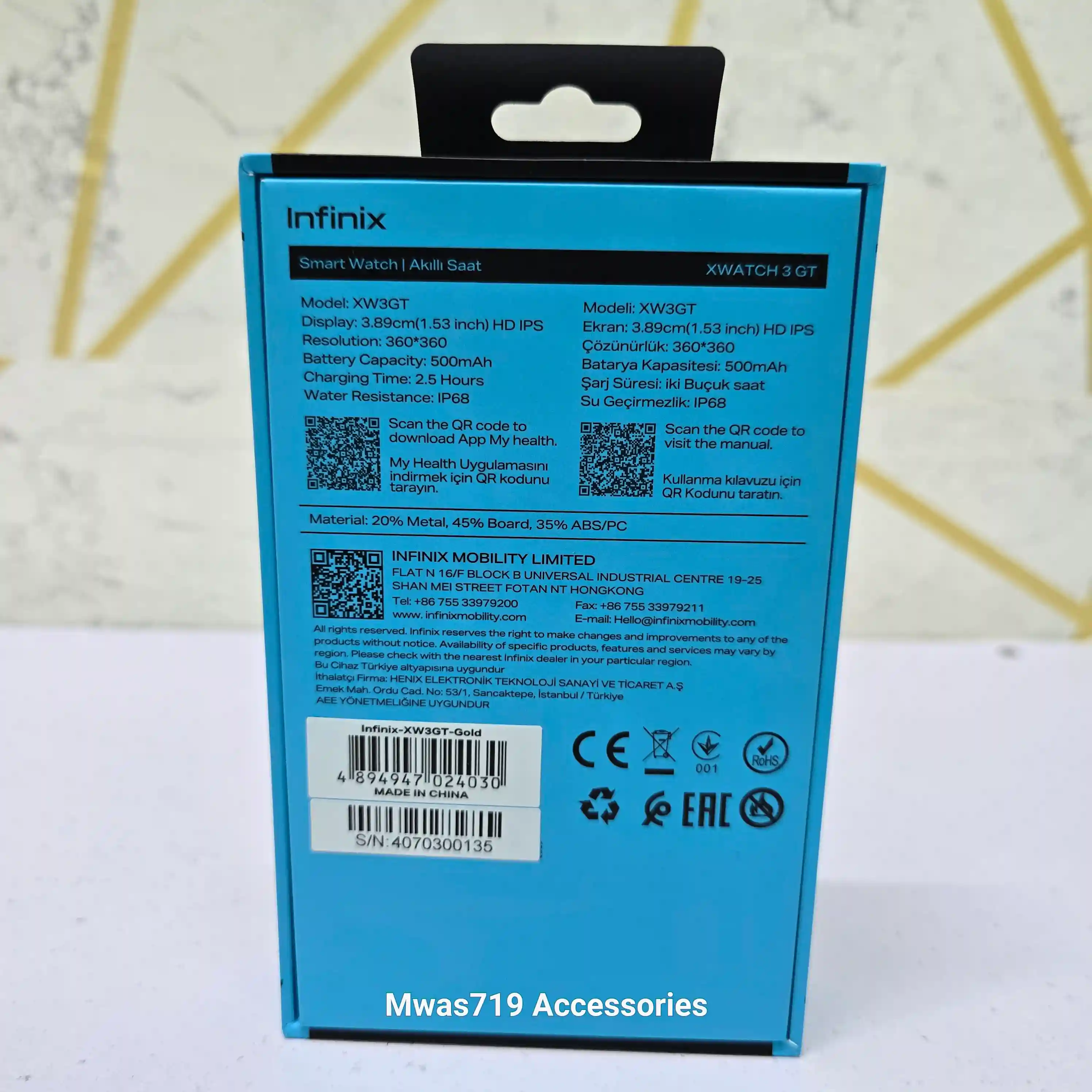 Carousel slide 2 for Infinix Xwatch 3 Gt