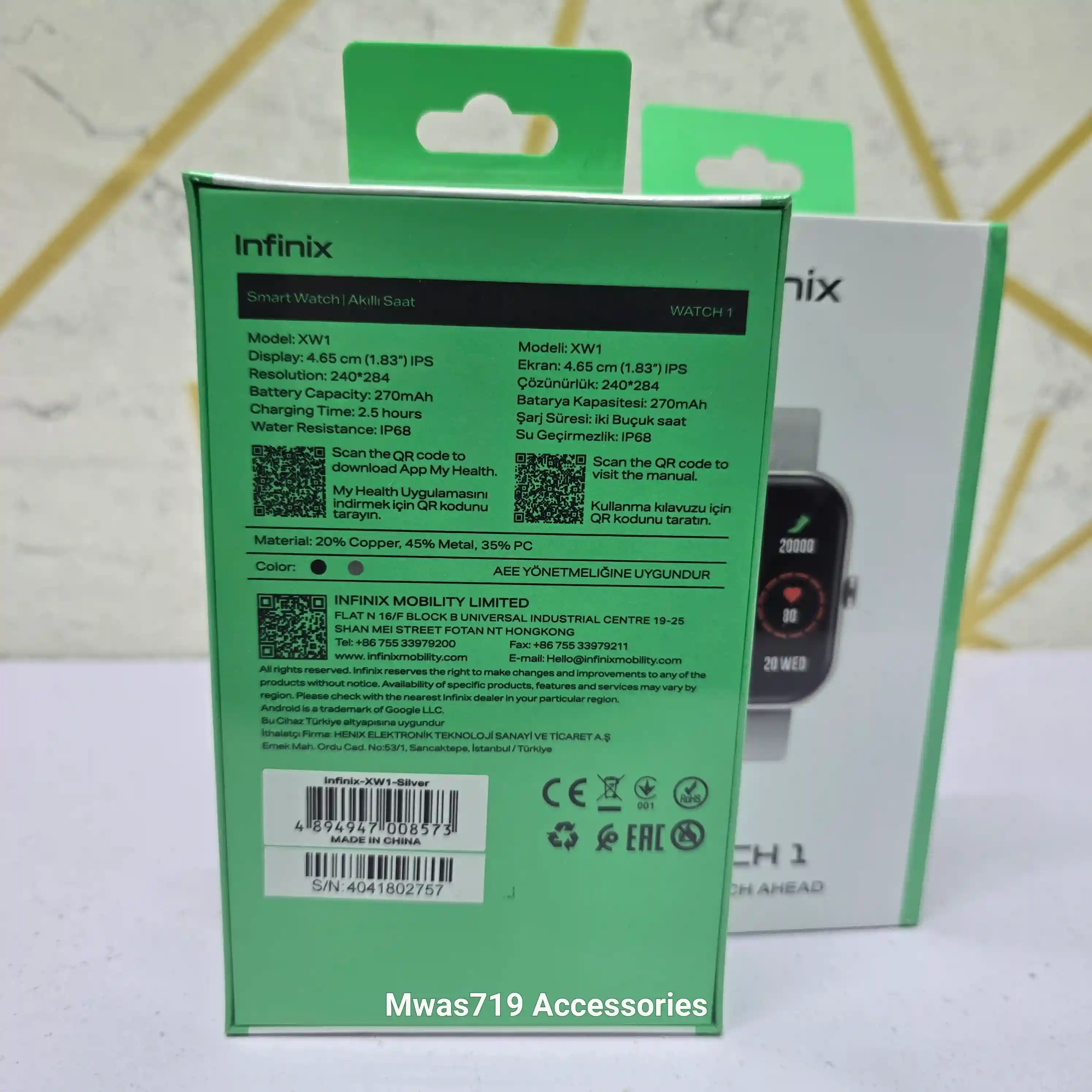 Carousel slide 2 for Infinix Watch 1