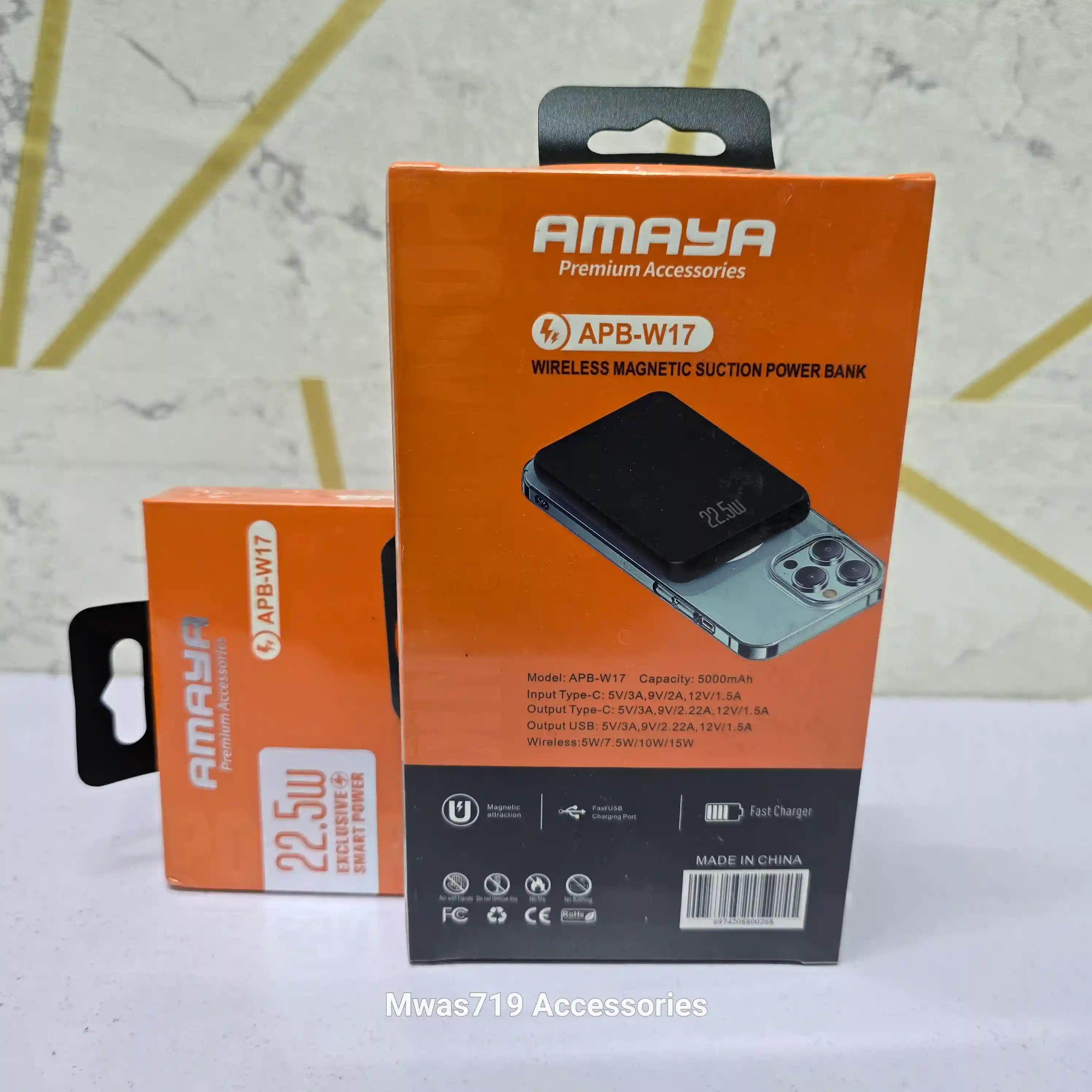 Carousel slide 1 for Amaya Wireless Powerbank