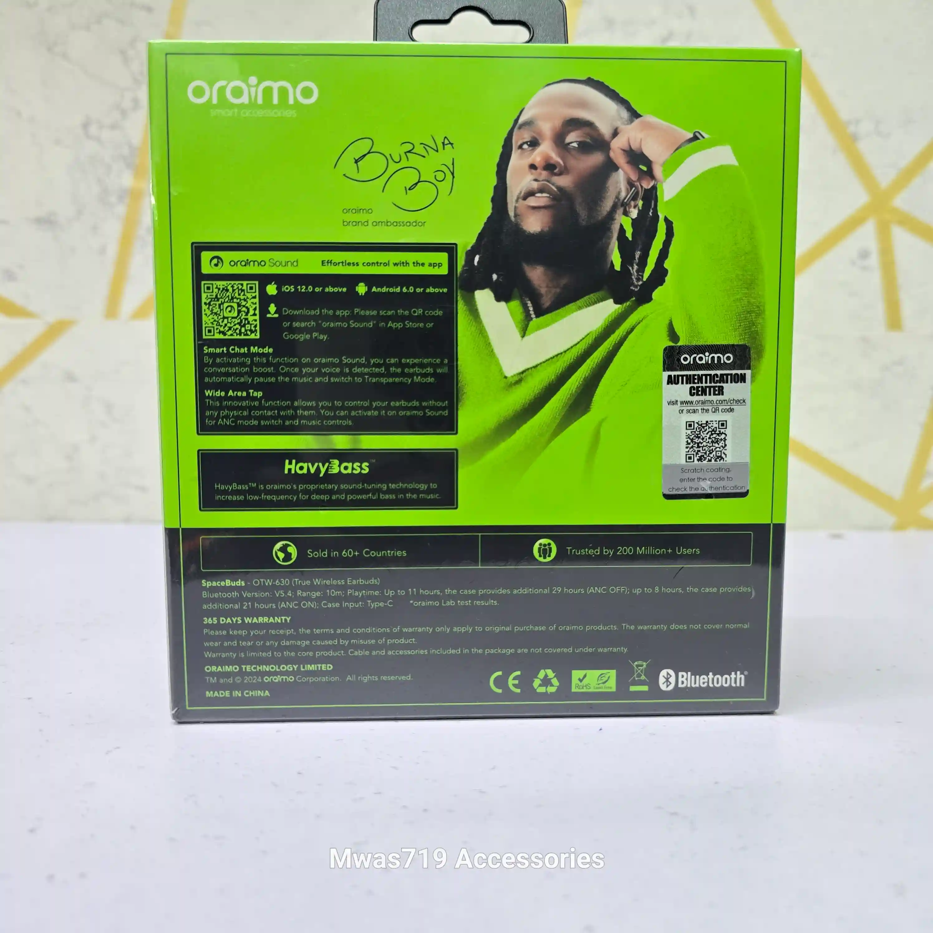 Carousel slide 2 for Oraimo Spacebuds