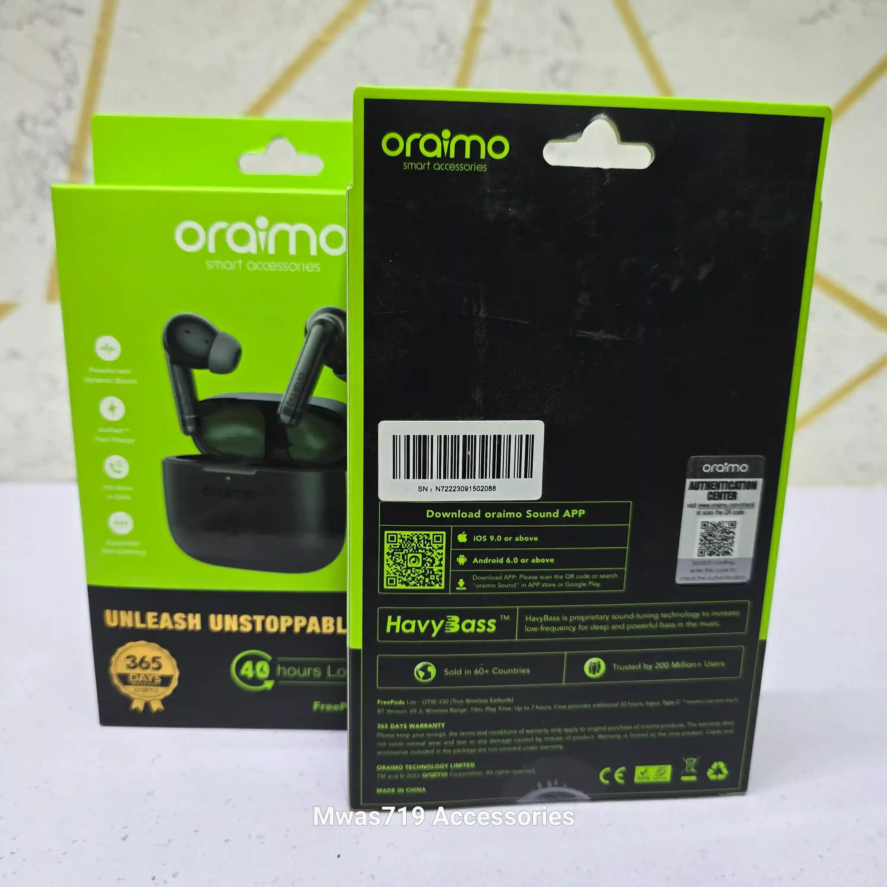 Carousel slide 1 for Oraimo Freepods Lite