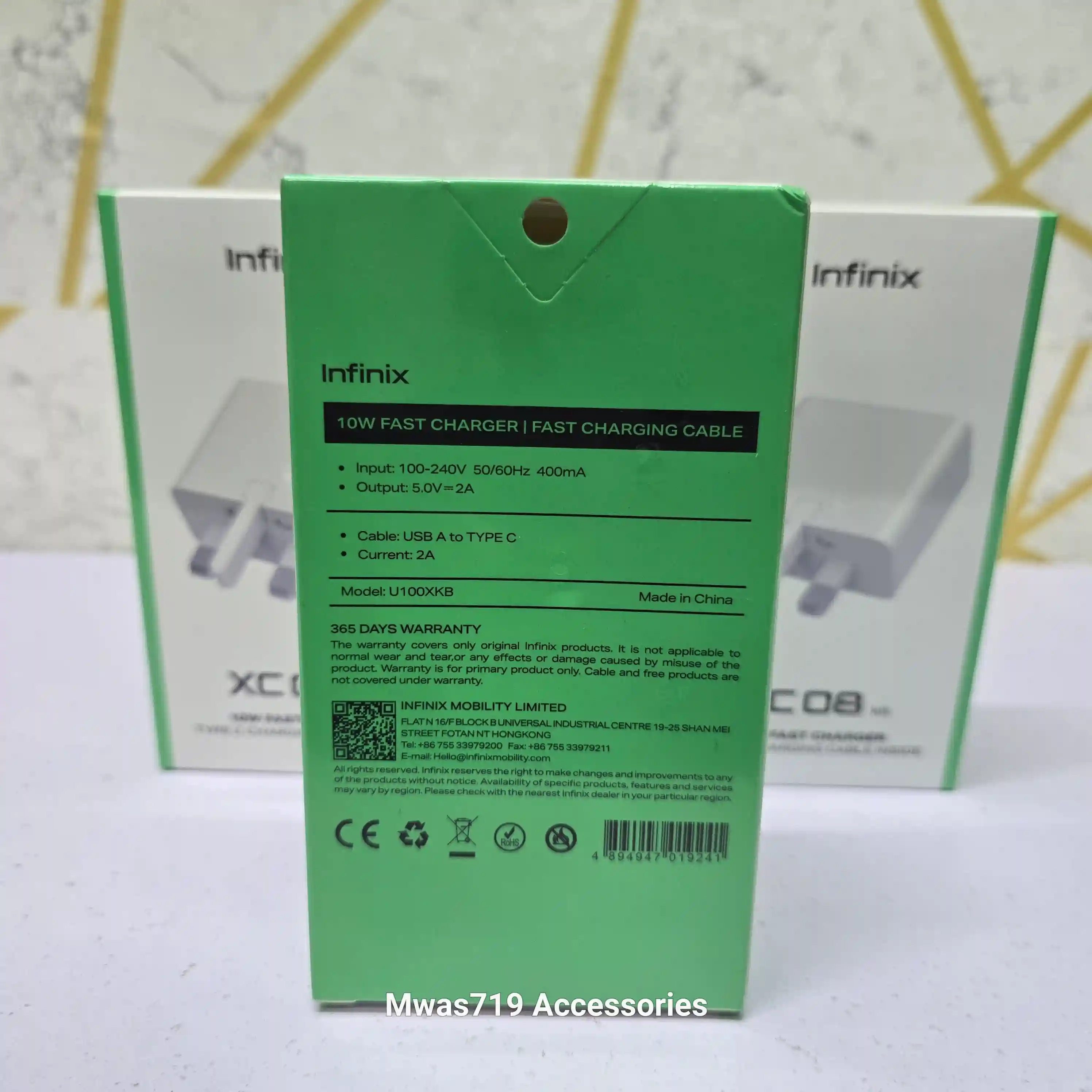 Carousel slide 2 for Infinix 10W Charger