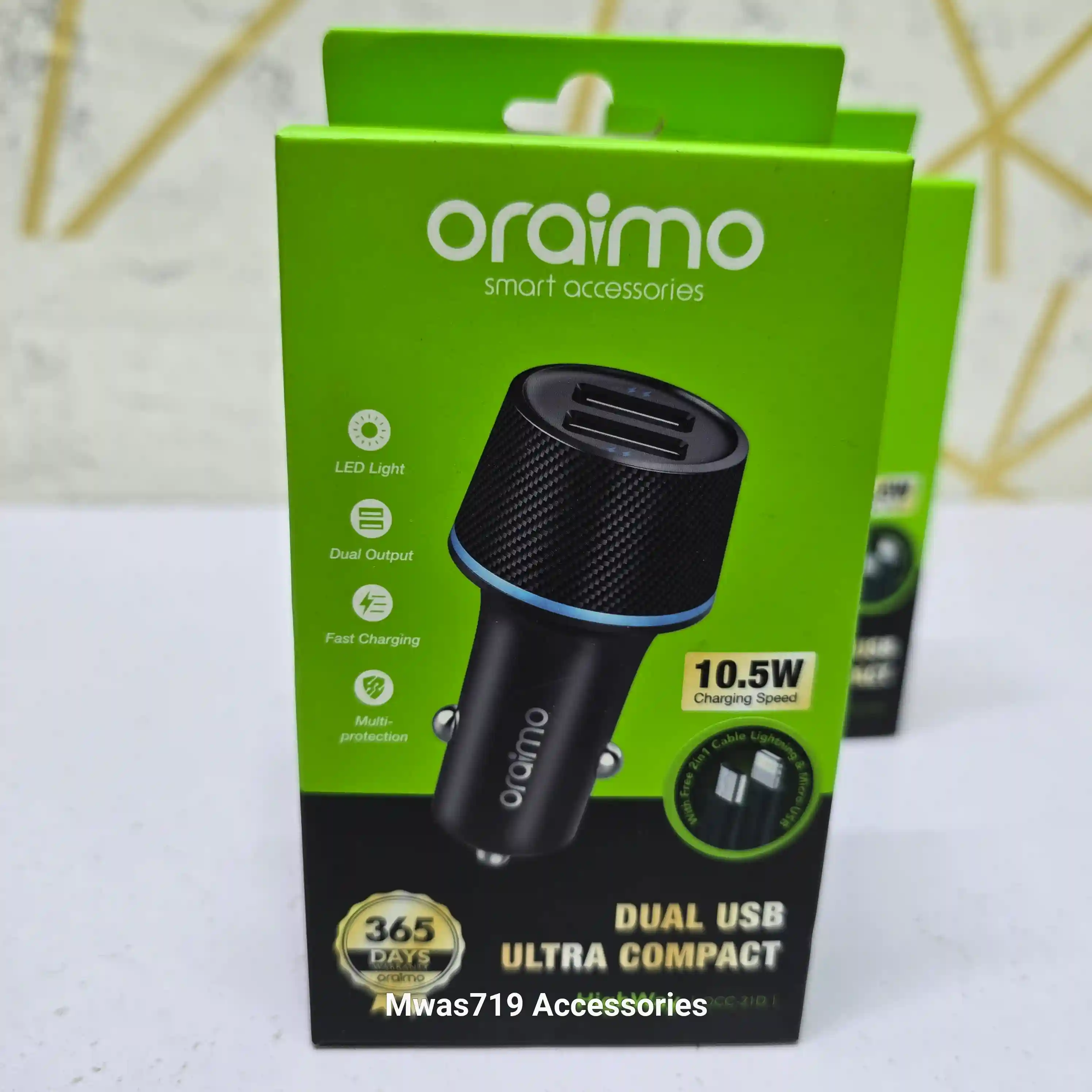 Carousel slide 0 for Oraimo Highway Car Charger